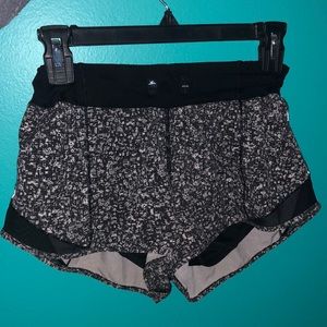 B&W Lululemon Shorts !!! $25 OBO